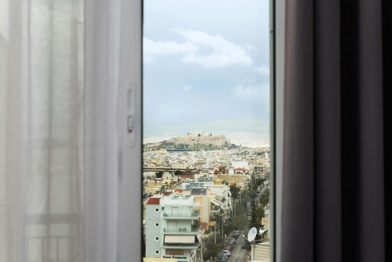 Renovated Flat With Acropolis View Apartamento Atenas Exterior foto
